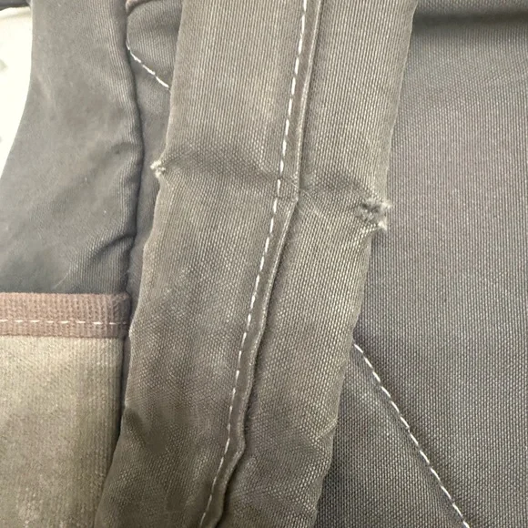 Billykirk Waxed Canvas & Leather Standard Issue Backpack - Made in the USA - Picture 4 of 4